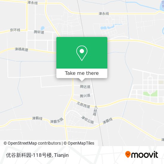 优谷新科园-118号楼 map