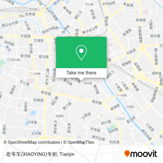 老爷车(XIAOYING)专柜 map