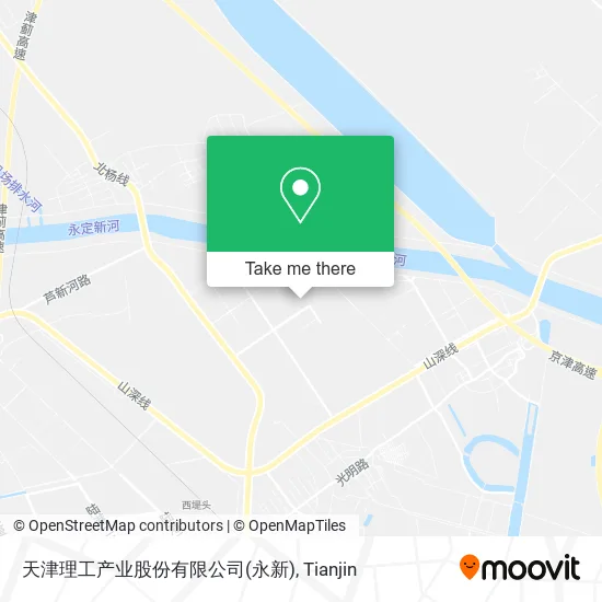 天津理工产业股份有限公司(永新) map
