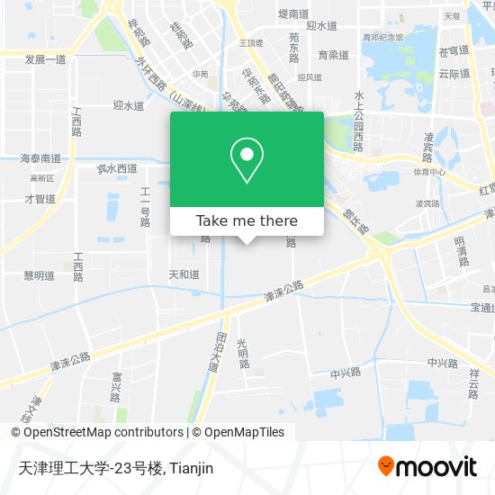 天津理工大学-23号楼 map