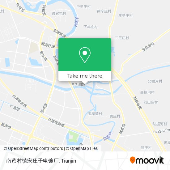 南蔡村镇宋庄子电镀厂 map