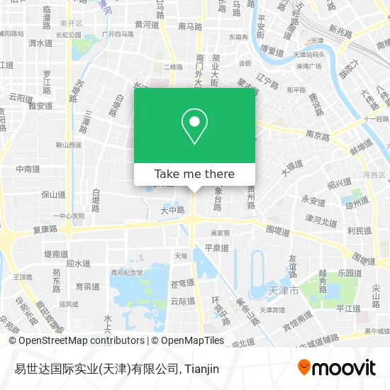 易世达国际实业(天津)有限公司 map
