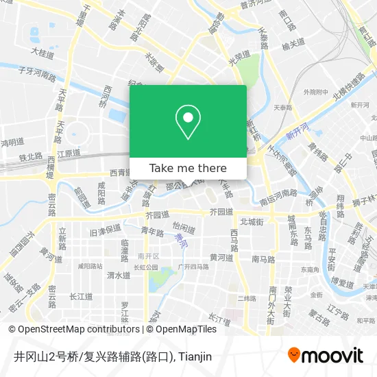 井冈山2号桥/复兴路辅路(路口) map