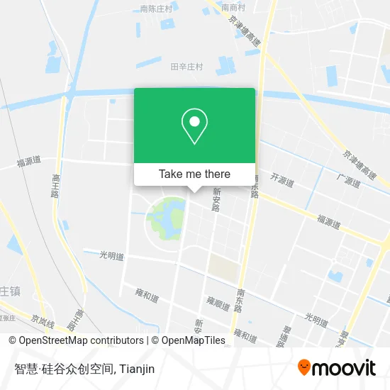 智慧·硅谷众创空间 map