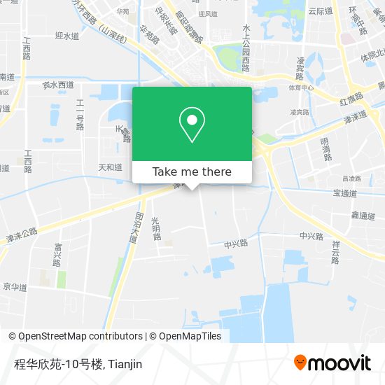 程华欣苑-10号楼 map