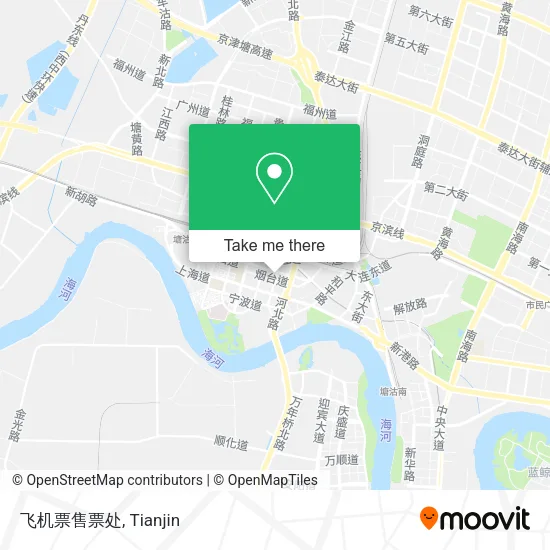 飞机票售票处 map