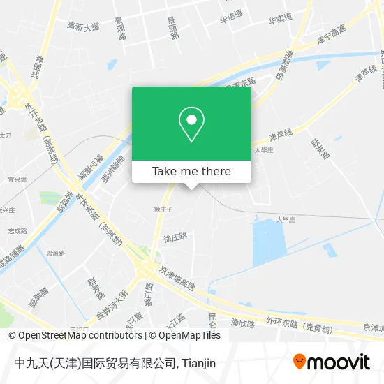 中九天(天津)国际贸易有限公司 map