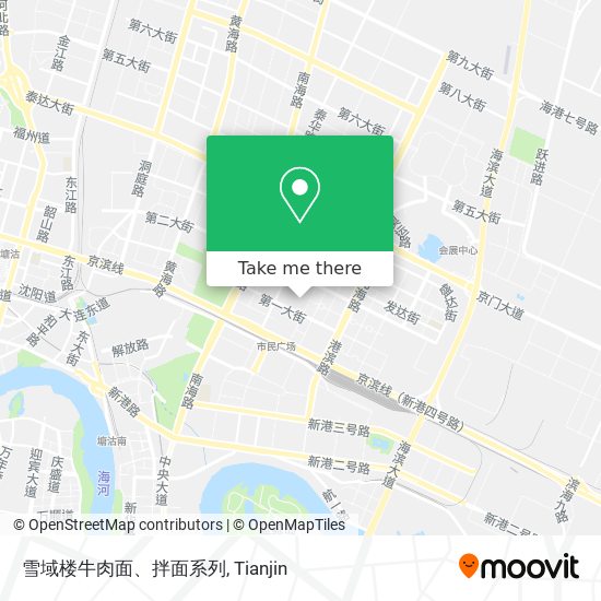 雪域楼牛肉面、拌面系列 map