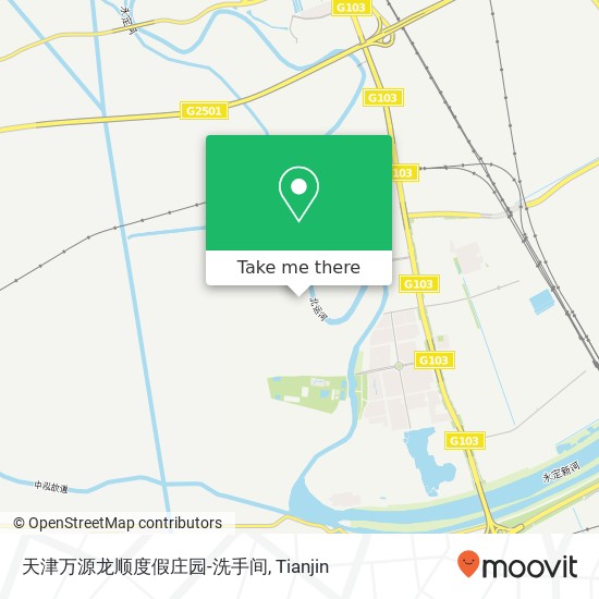 天津万源龙顺度假庄园-洗手间 map