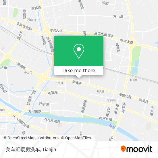 美车汇暖房洗车 map