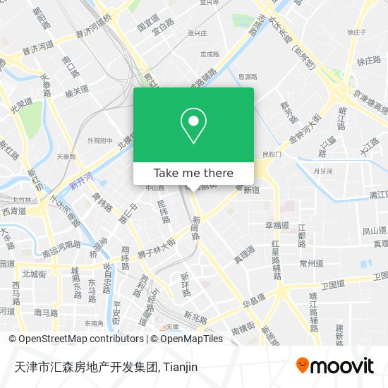 天津市汇森房地产开发集团 map