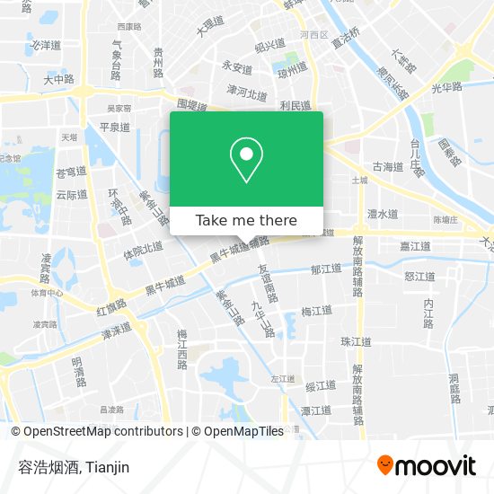 容浩烟酒 map