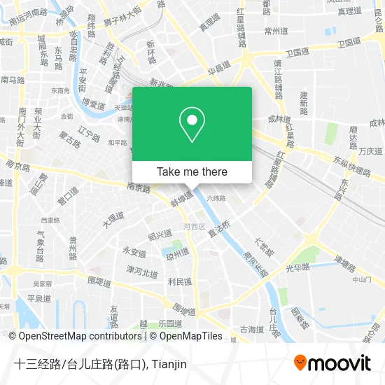 十三经路/台儿庄路(路口) map