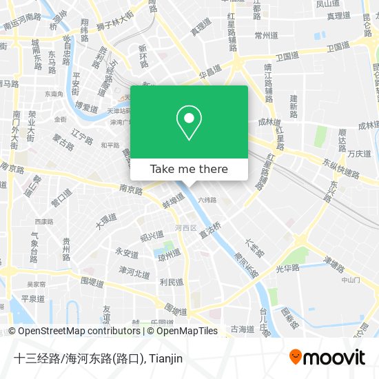 十三经路/海河东路(路口) map