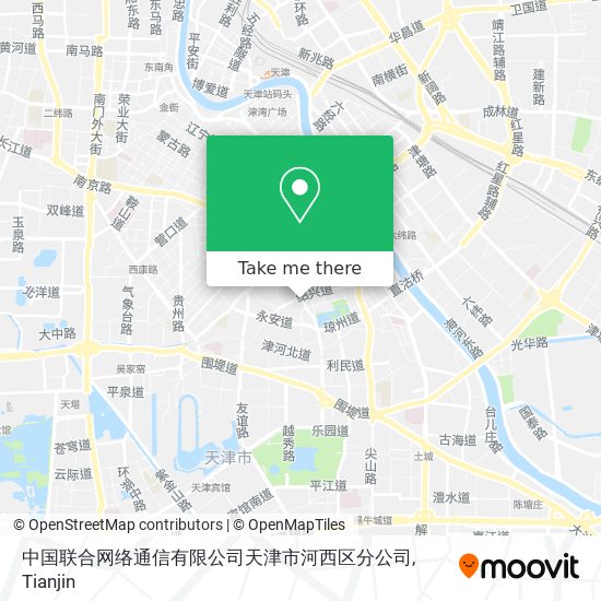 中国联合网络通信有限公司天津市河西区分公司 map