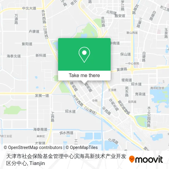天津市社会保险基金管理中心滨海高新技术产业开发区分中心 map