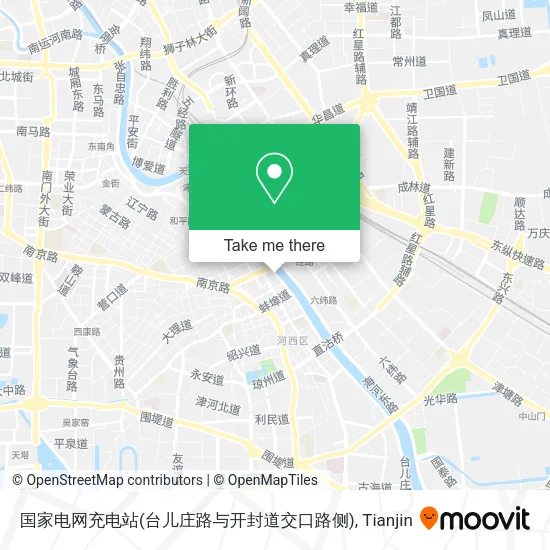 国家电网充电站(台儿庄路与开封道交口路侧) map