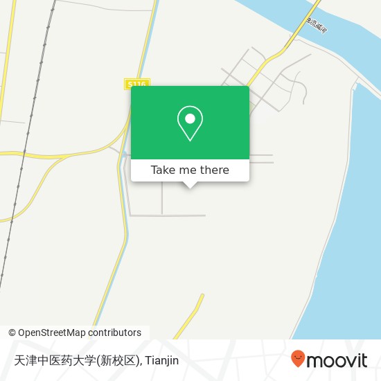 天津中医药大学(新校区) map