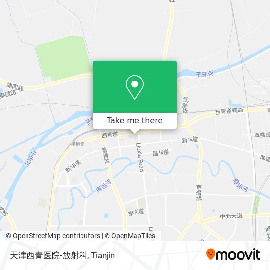天津西青医院-放射科 map