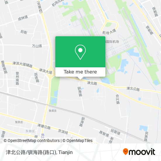 津北公路/驯海路(路口) map