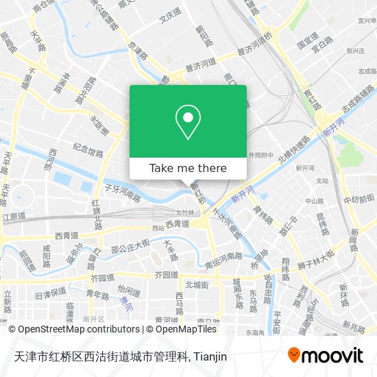 天津市红桥区西沽街道城市管理科 map