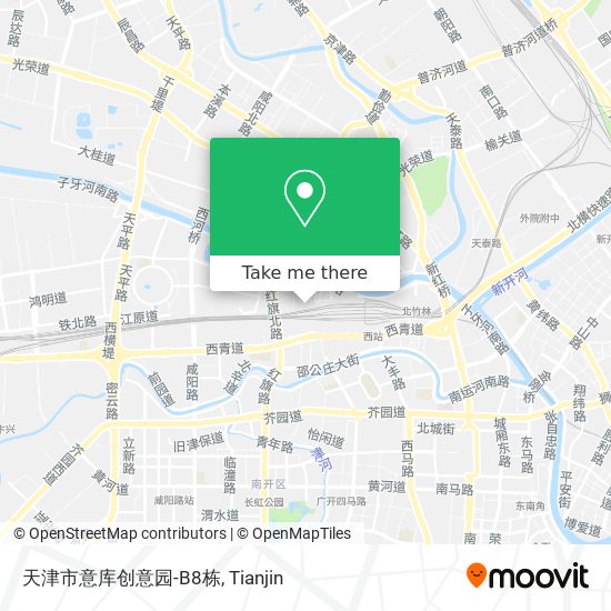 天津市意库创意园-B8栋 map