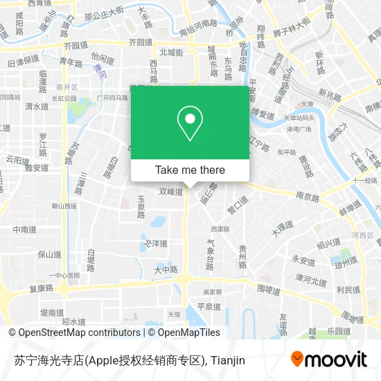 苏宁海光寺店(Apple授权经销商专区) map