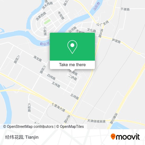 经纬花园 map