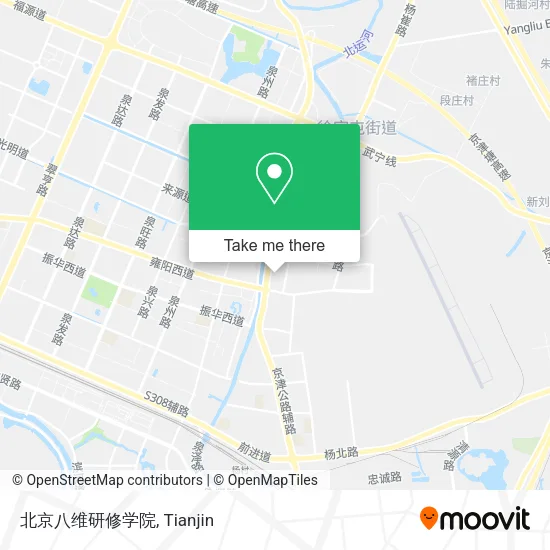 北京八维研修学院 map