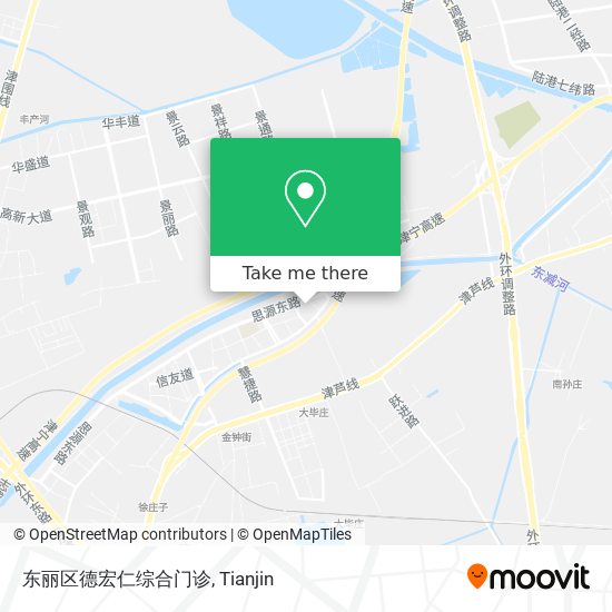 东丽区德宏仁综合门诊 map
