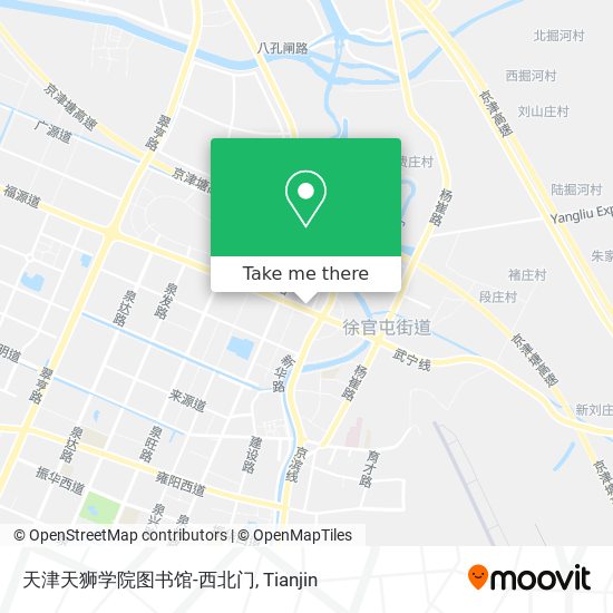 天津天狮学院图书馆-西北门 map