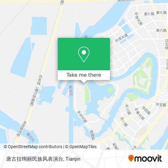 唐古拉绚丽民族风表演台 map