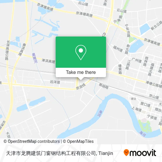 天津市龙腾建筑门窗钢结构工程有限公司 map