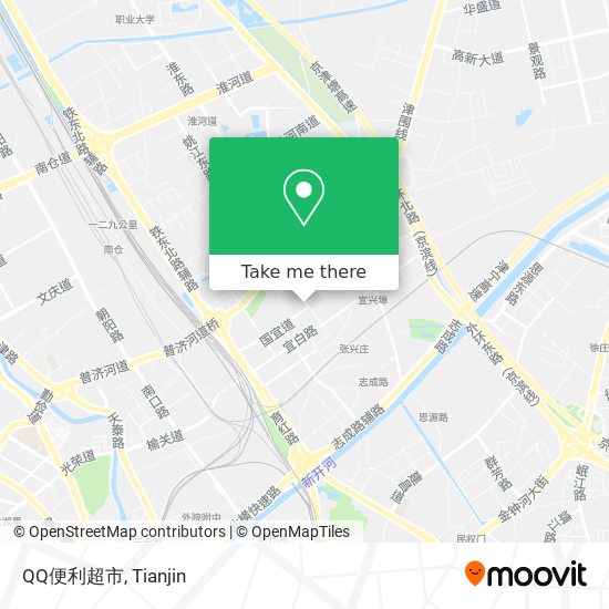 QQ便利超市 map