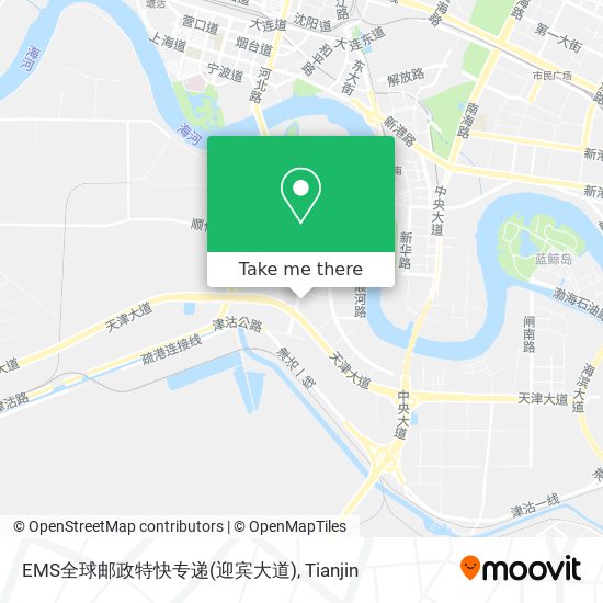 EMS全球邮政特快专递(迎宾大道) map