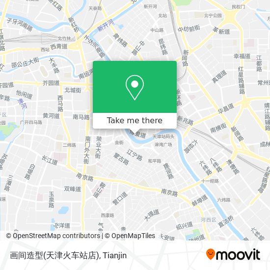 画间造型(天津火车站店) map