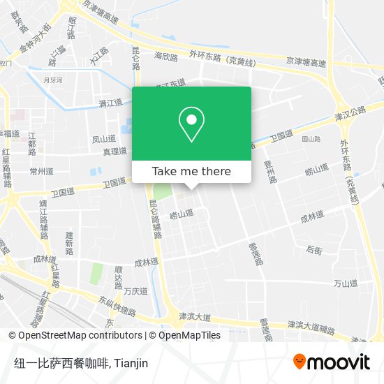 纽一比萨西餐咖啡 map