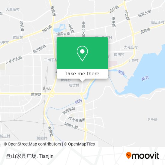 盘山家具广场 map