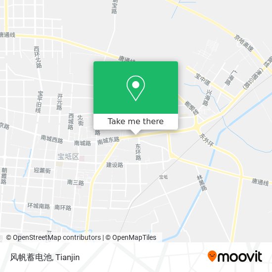 风帆蓄电池 map