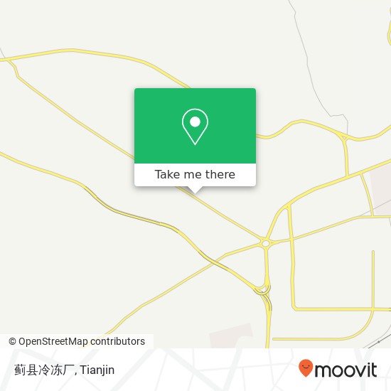 蓟县冷冻厂 map