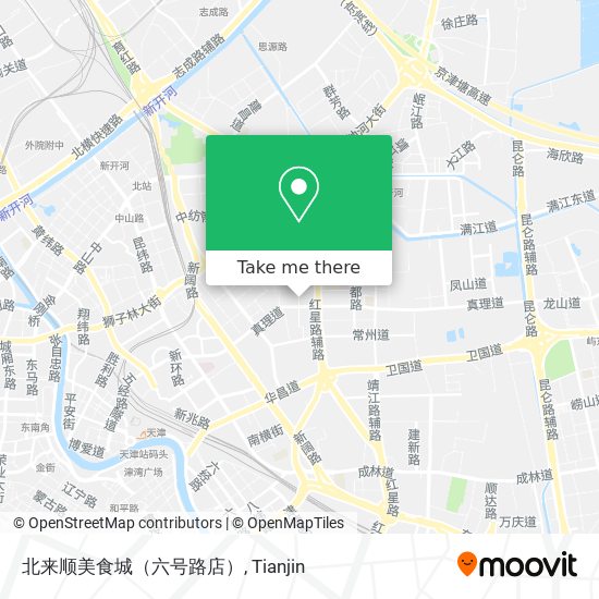 北来顺美食城（六号路店） map