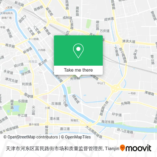 天津市河东区富民路街市场和质量监督管理所 map
