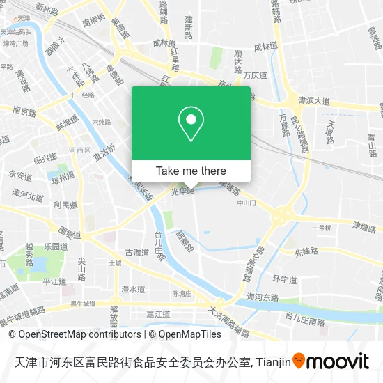 天津市河东区富民路街食品安全委员会办公室 map