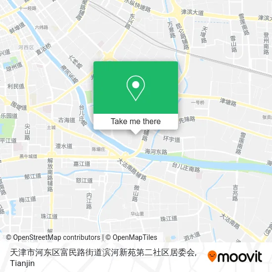 天津市河东区富民路街道滨河新苑第二社区居委会 map