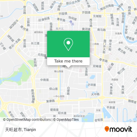 天旺超市 map