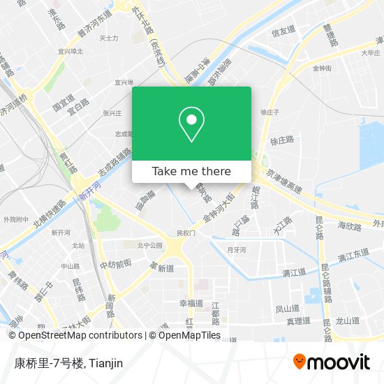 康桥里-7号楼 map