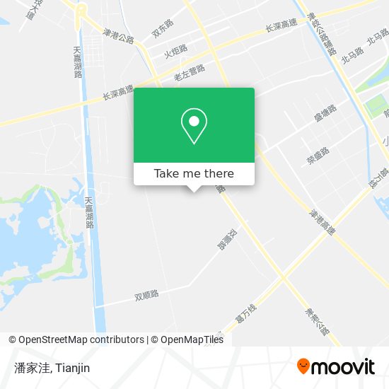 潘家洼 map