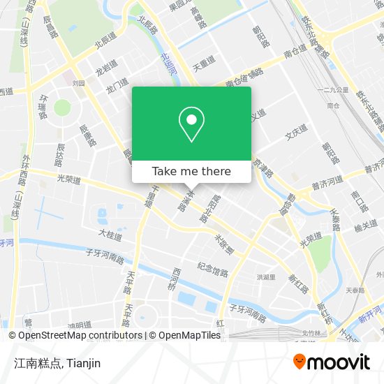 江南糕点 map
