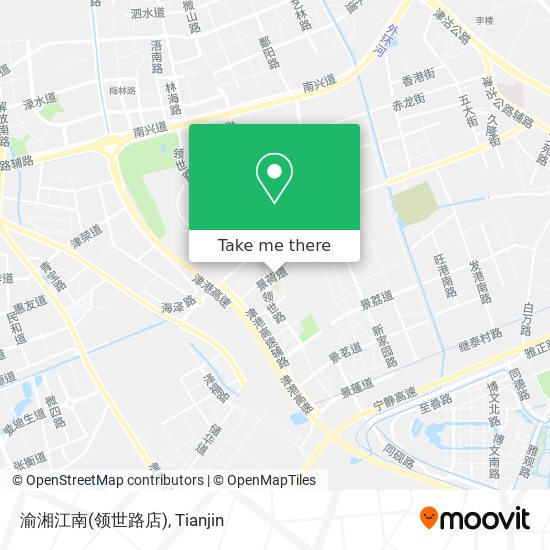 渝湘江南(领世路店) map