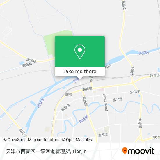天津市西青区一级河道管理所 map
